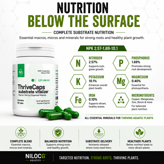 ThriveCaps Aquarium Plant Root Fertilizer Capsules
