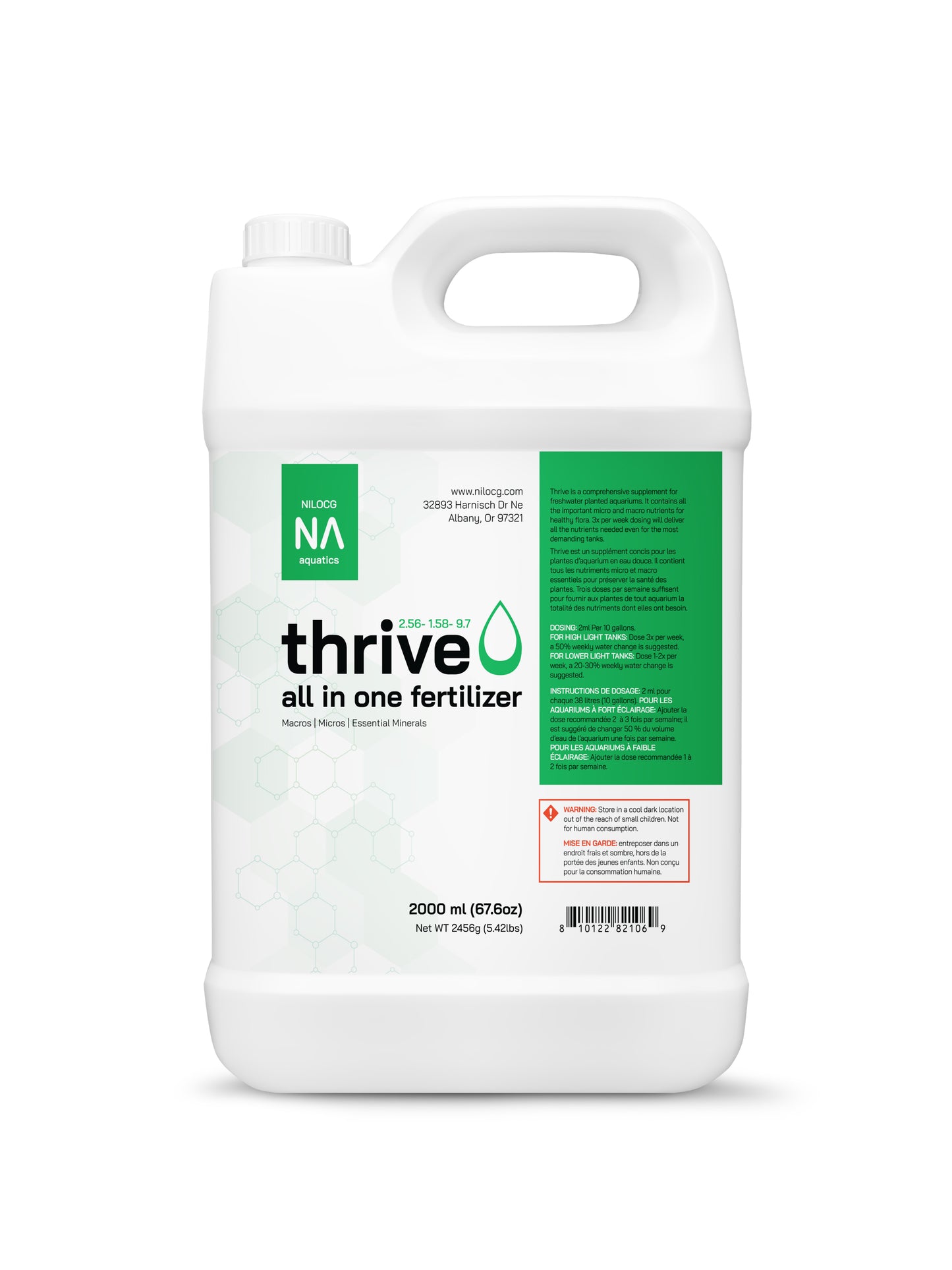 NA Thrive All-in-One Liquid Aquarium Plant Fertilizer