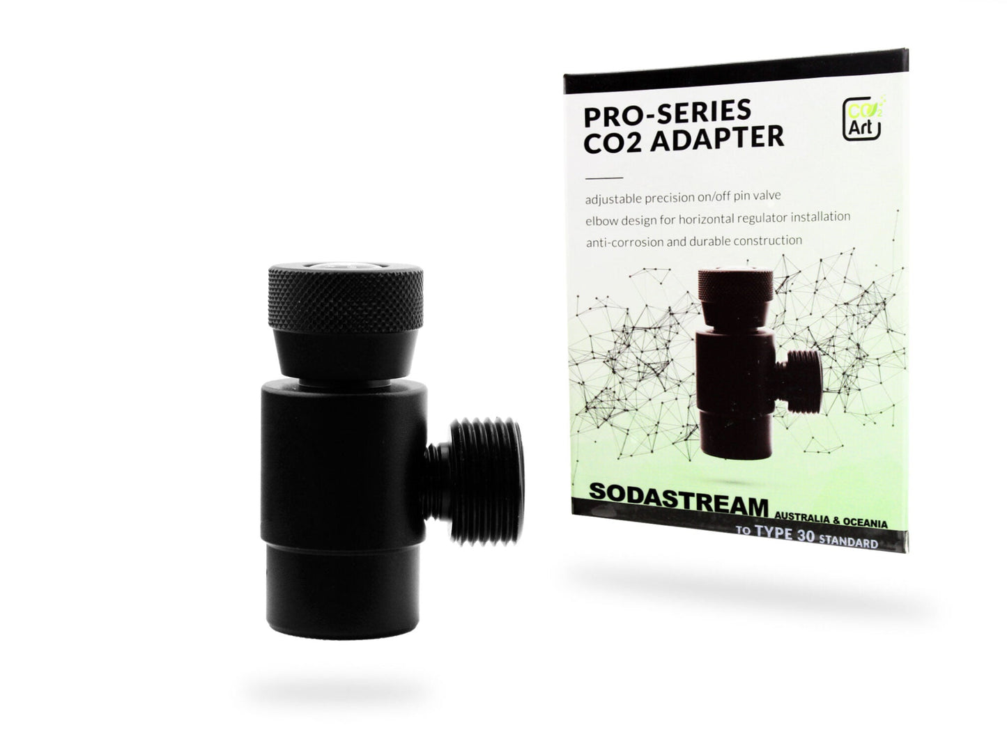 CO2Art PRO-SERIES CO2 ADAPTER – PAINTBALL / SODASTREAM / DISPOSABLE