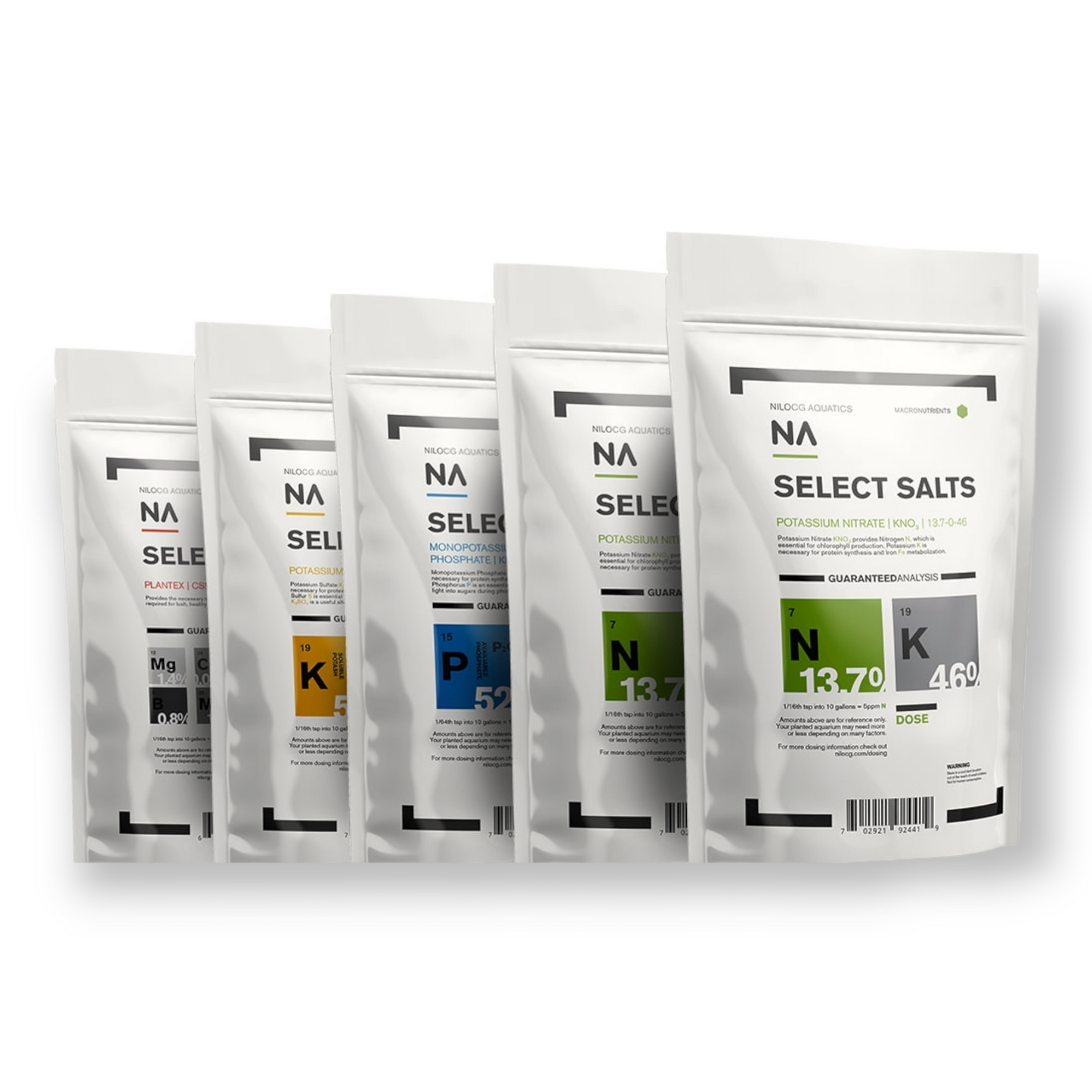 NA NPK & MicroPlex Dry Aquarium Salt Fertilizer Package