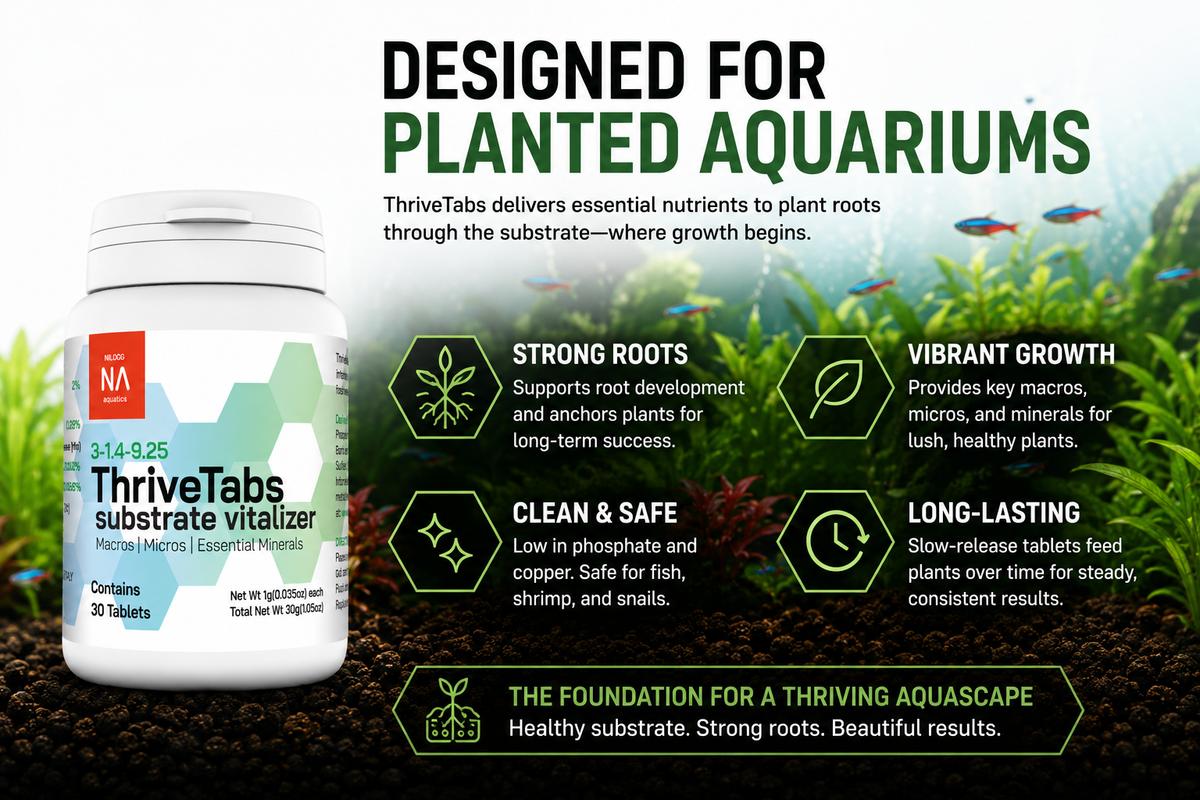 ThriveTabs Aquarium Plant Root Tabs