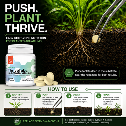 ThriveTabs Aquarium Plant Root Tabs