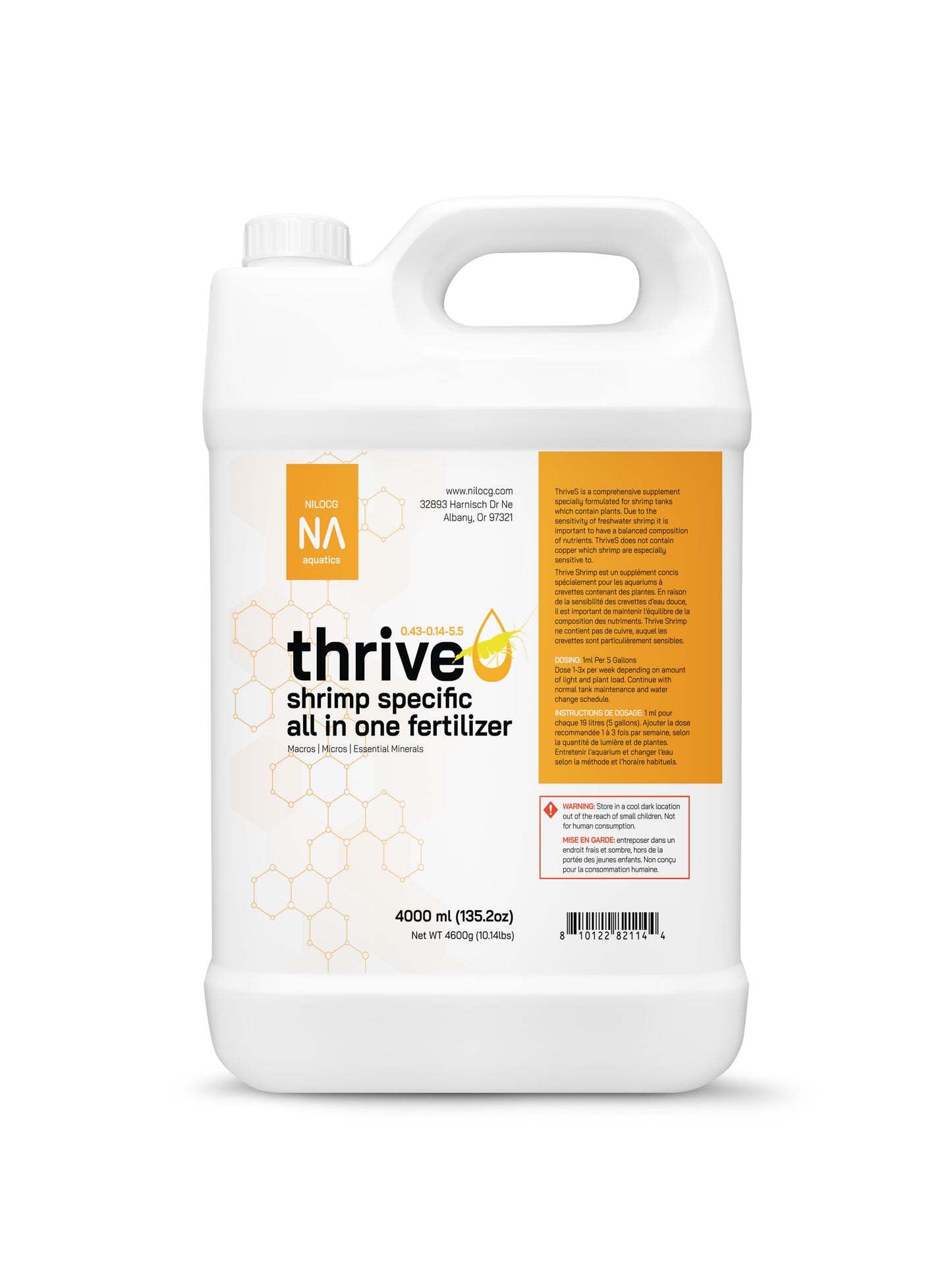 all in one fertilizer for aquarium plants NA Thrive S All-in-One Shrimp Specific Liquid Aquarium Plant Fertilize – NilocG