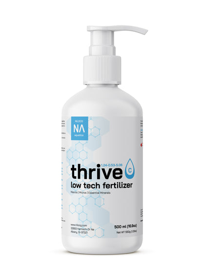 NilocG Thrive C aquarium plant fertilizer bottle