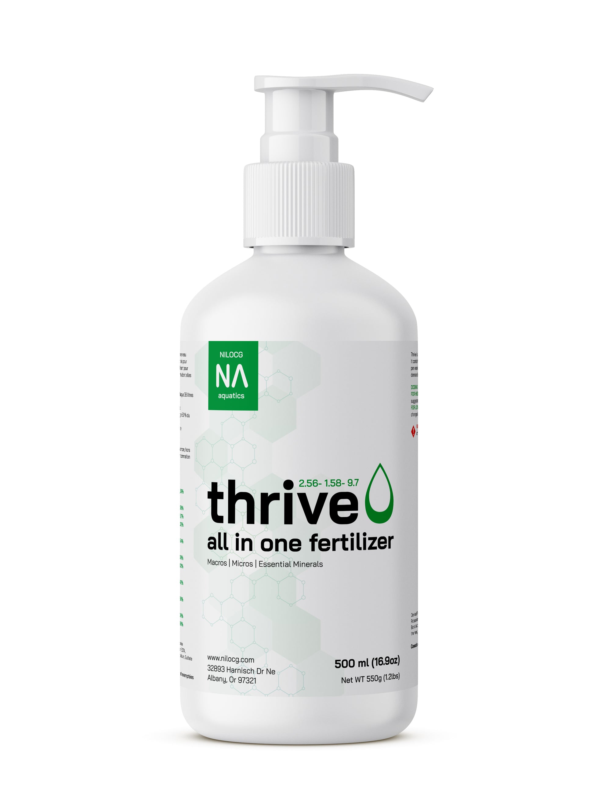 liquid fertilizer aquarium plants NilocG Aquatics Thrive Planted Aquarium Fertilizer -All in One Planted Tank Liquid Fertilizers